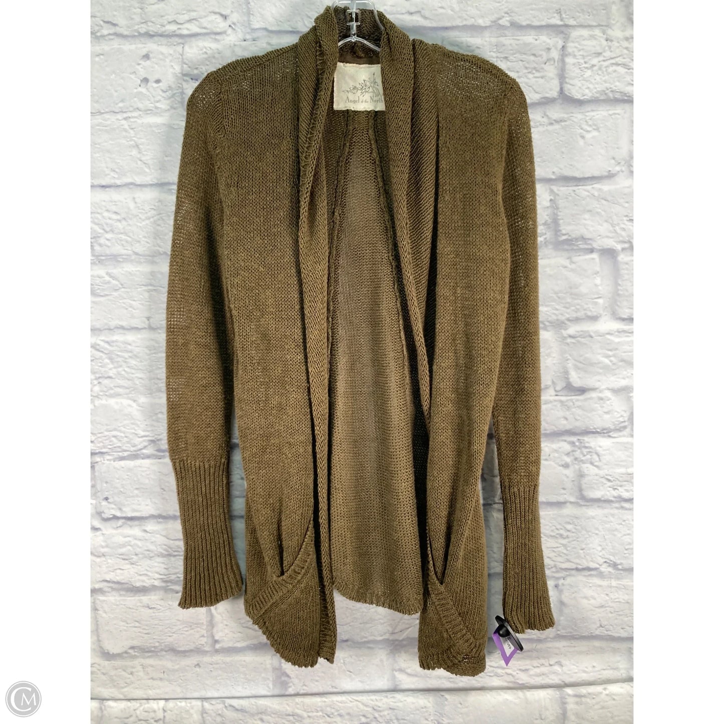 Sweater Cardigan By Anthropologie In Green, Size: S