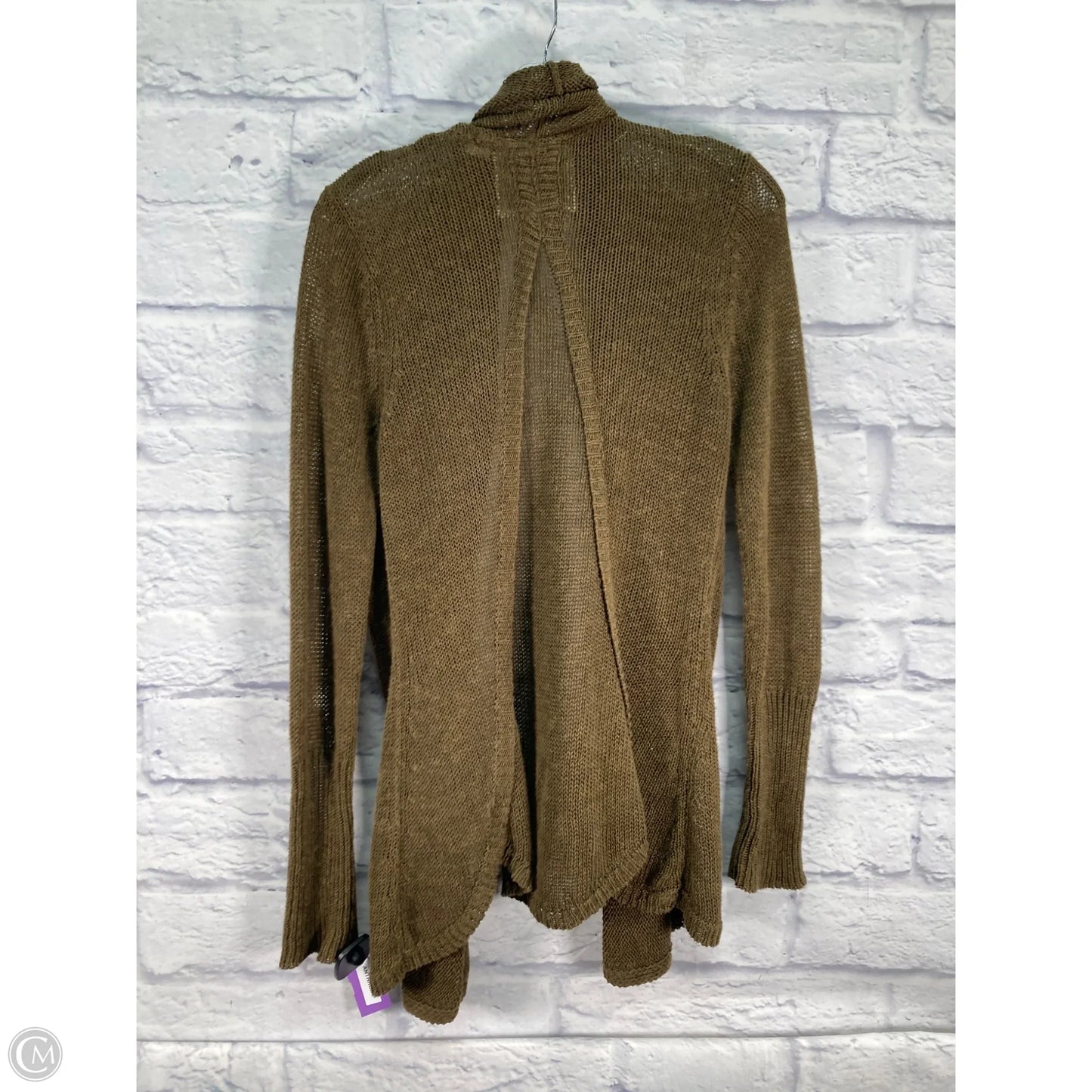 Sweater Cardigan By Anthropologie In Green, Size: S