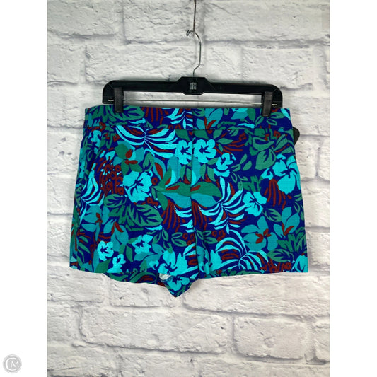 Shorts By Trina Turk In Blue & Green, Size: 10