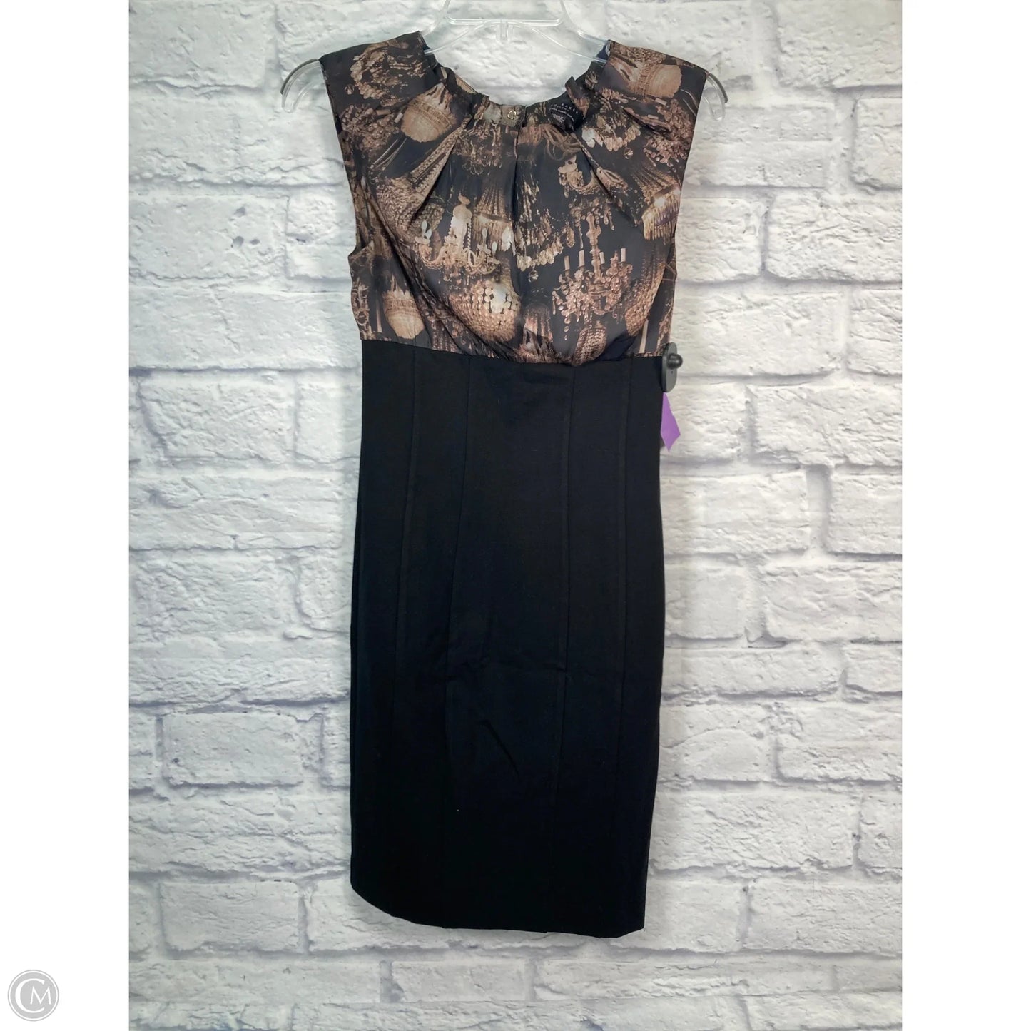 Dress Party Short By Ted Baker In Black & Brown, Size: S