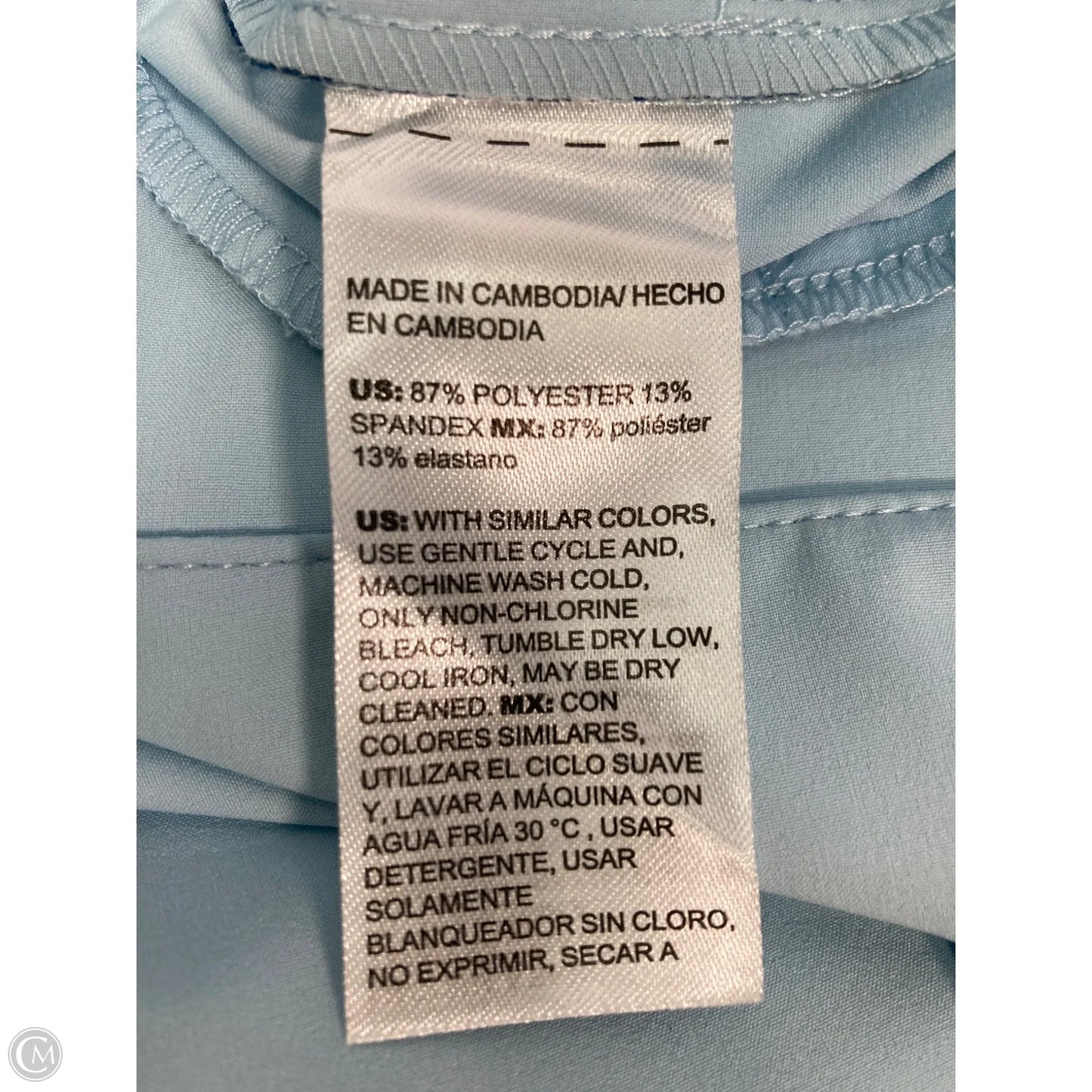 Athletic Pants By Chicos In Blue, Size: M