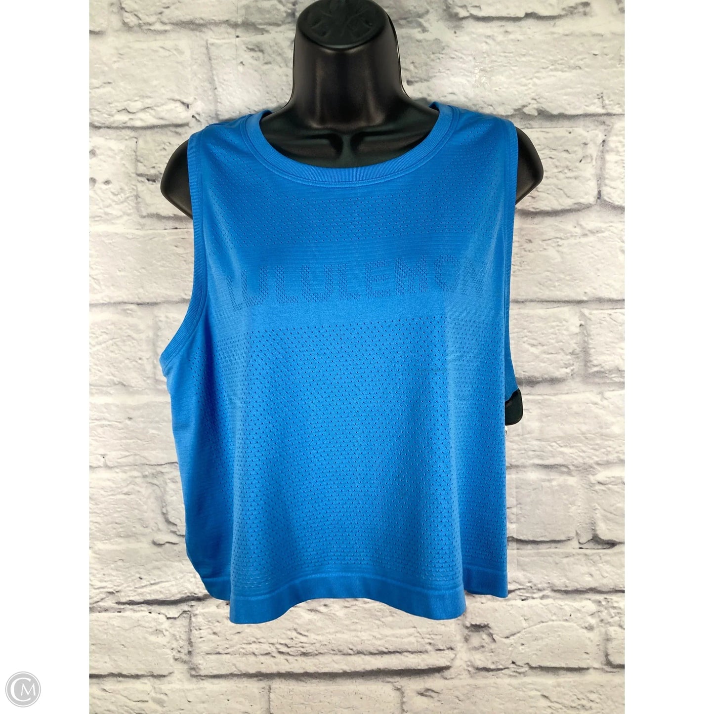 Athletic Tank Top By Lululemon In Blue, Size: M