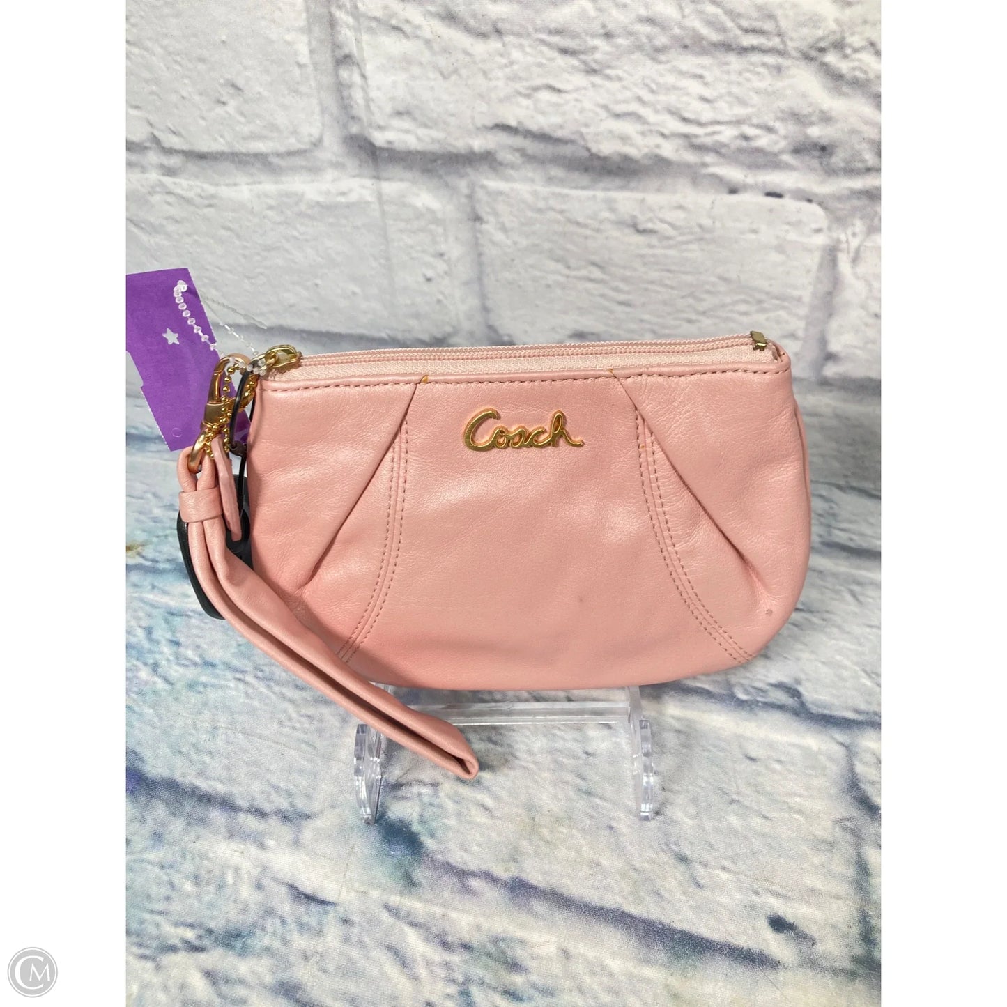 Wristlet Designer By Coach, Size: Small