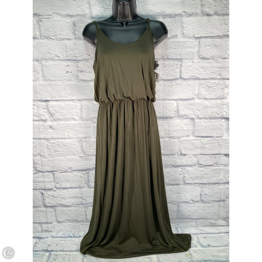 Dress Casual Midi By Olivia Rae In Green, Size: S