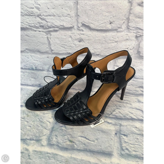 Shoes Designer By Coach In Black & Brown, Size: 7