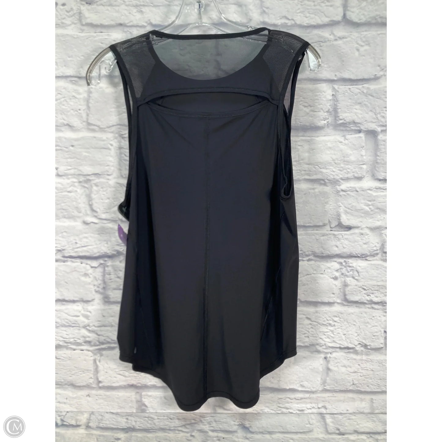 Athletic Tank Top By Lululemon In Black, Size: M