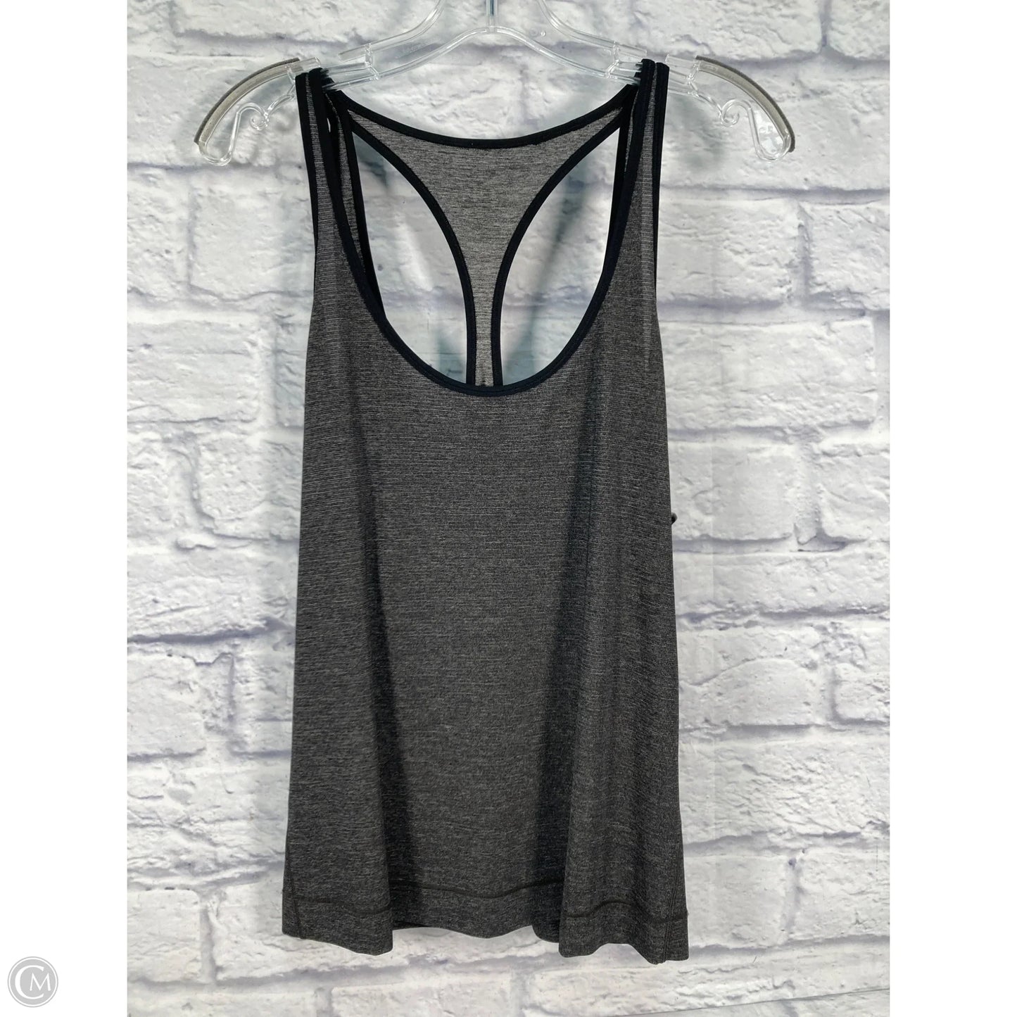 Athletic Tank Top By Lululemon In Grey, Size: M
