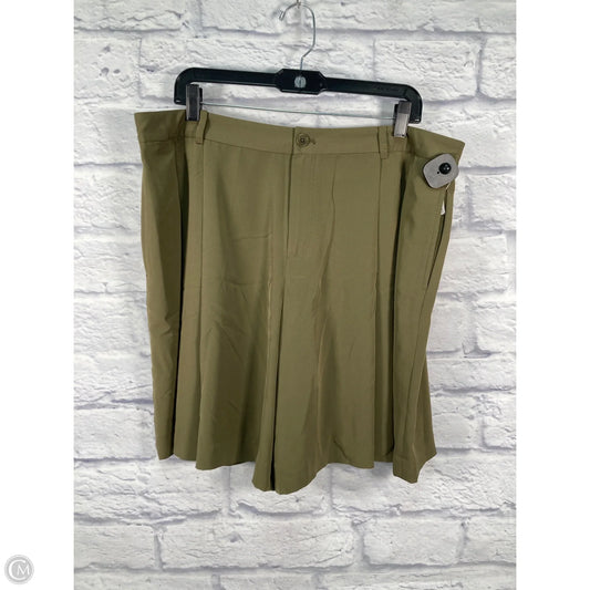 Shorts By Lauren By Ralph Lauren In Green, Size: 16