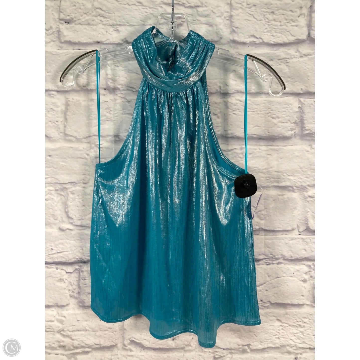 Blouse Sleeveless By Sunday In Brooklyn In Blue, Size: Xs