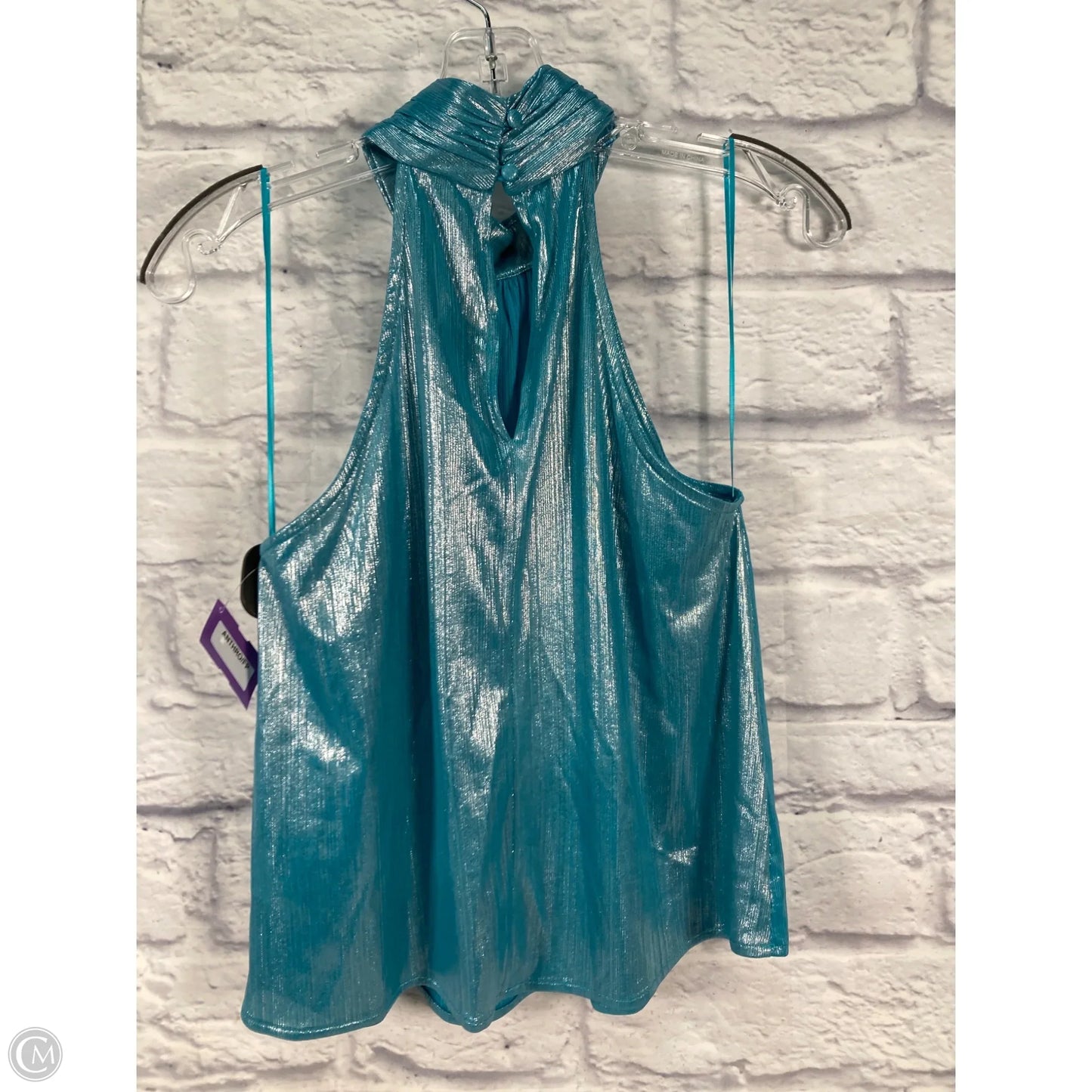Blouse Sleeveless By Sunday In Brooklyn In Blue, Size: Xs
