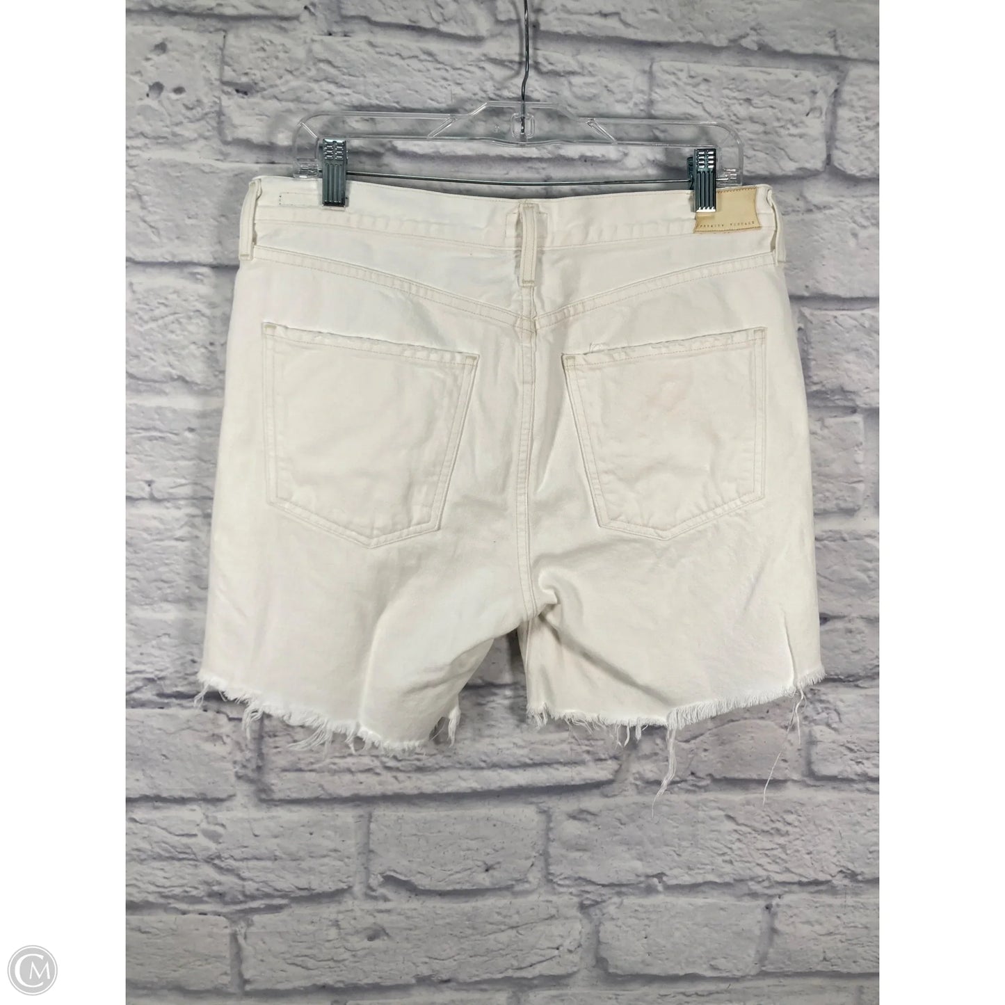 Shorts By Citizens Of Humanity In White Denim, Size: 6