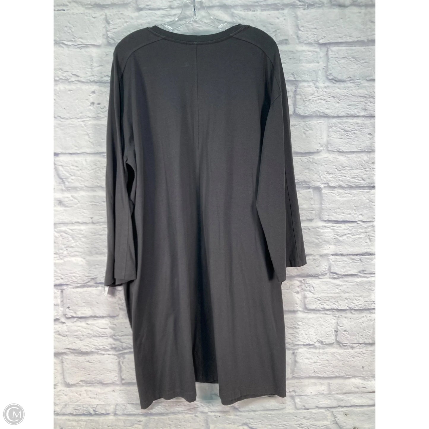 Dress Casual Short By Eileen Fisher In Grey, Size: 1x