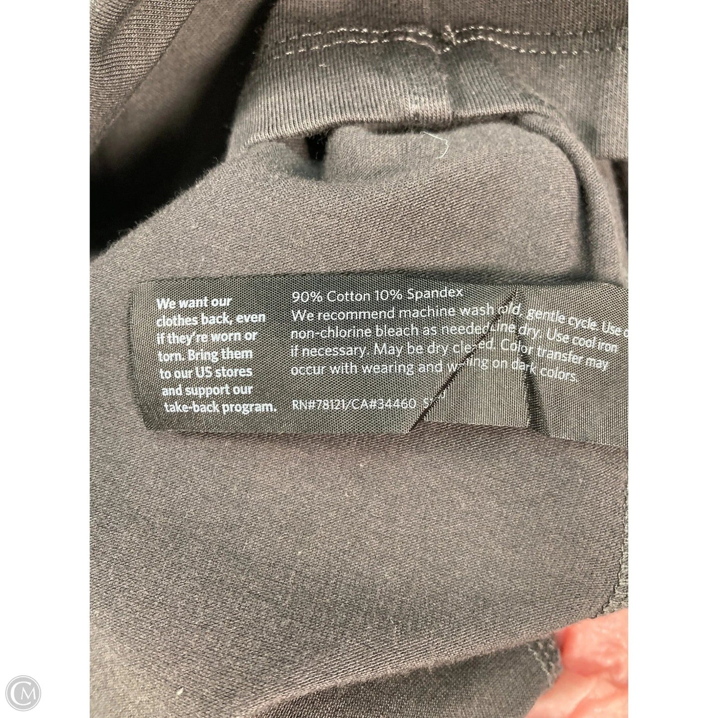 Dress Casual Short By Eileen Fisher In Grey, Size: 1x