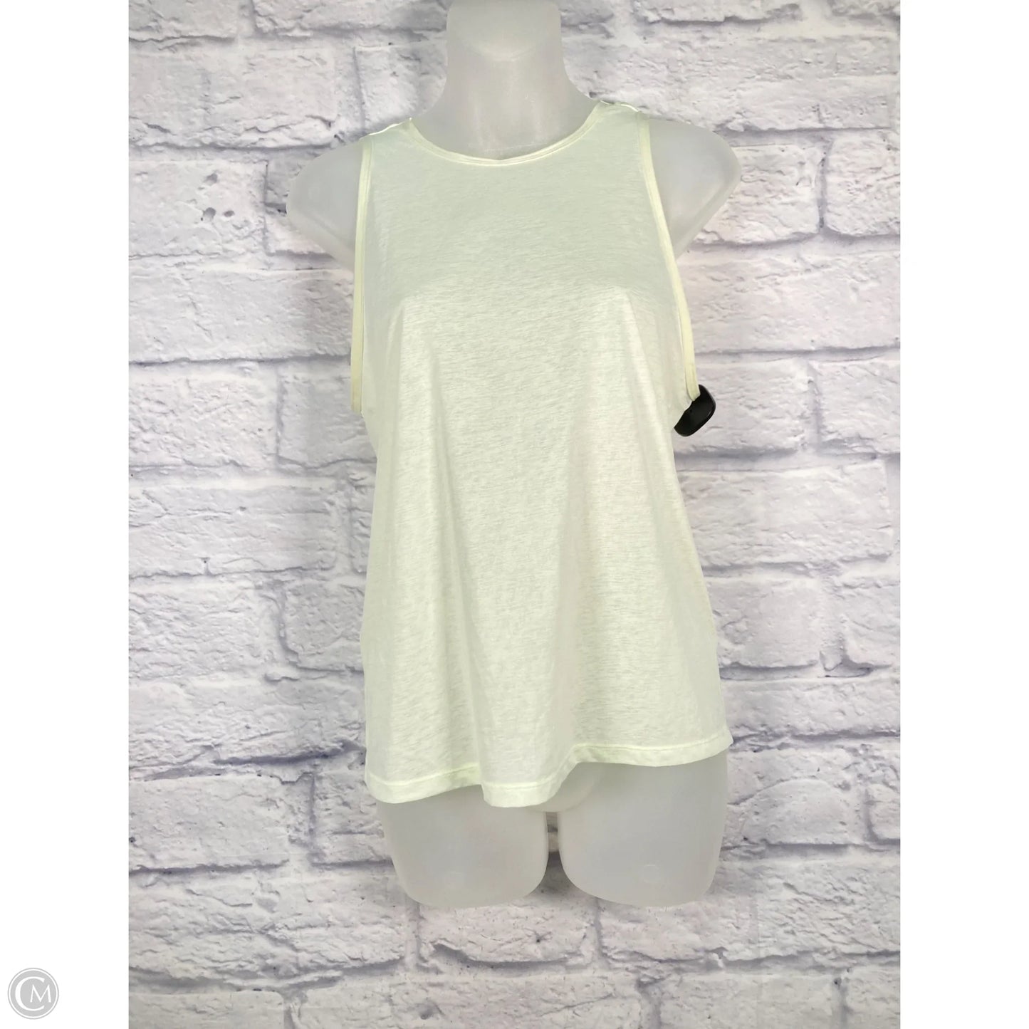 Athletic Tank Top By Lululemon In Yellow, Size: S