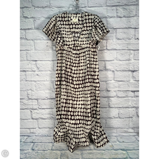 Dress Casual Midi By Maeve In Polkadot Pattern, Size: Xxs