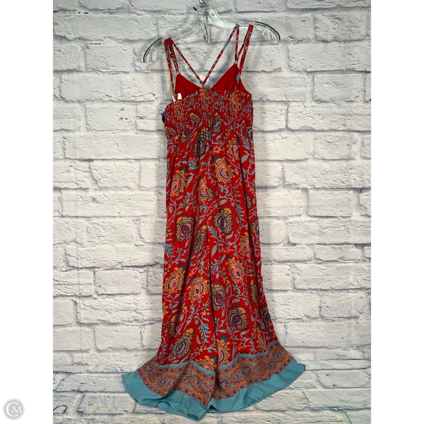 Jumpsuit By Anthropologie In Paisley Print, Size: Xs