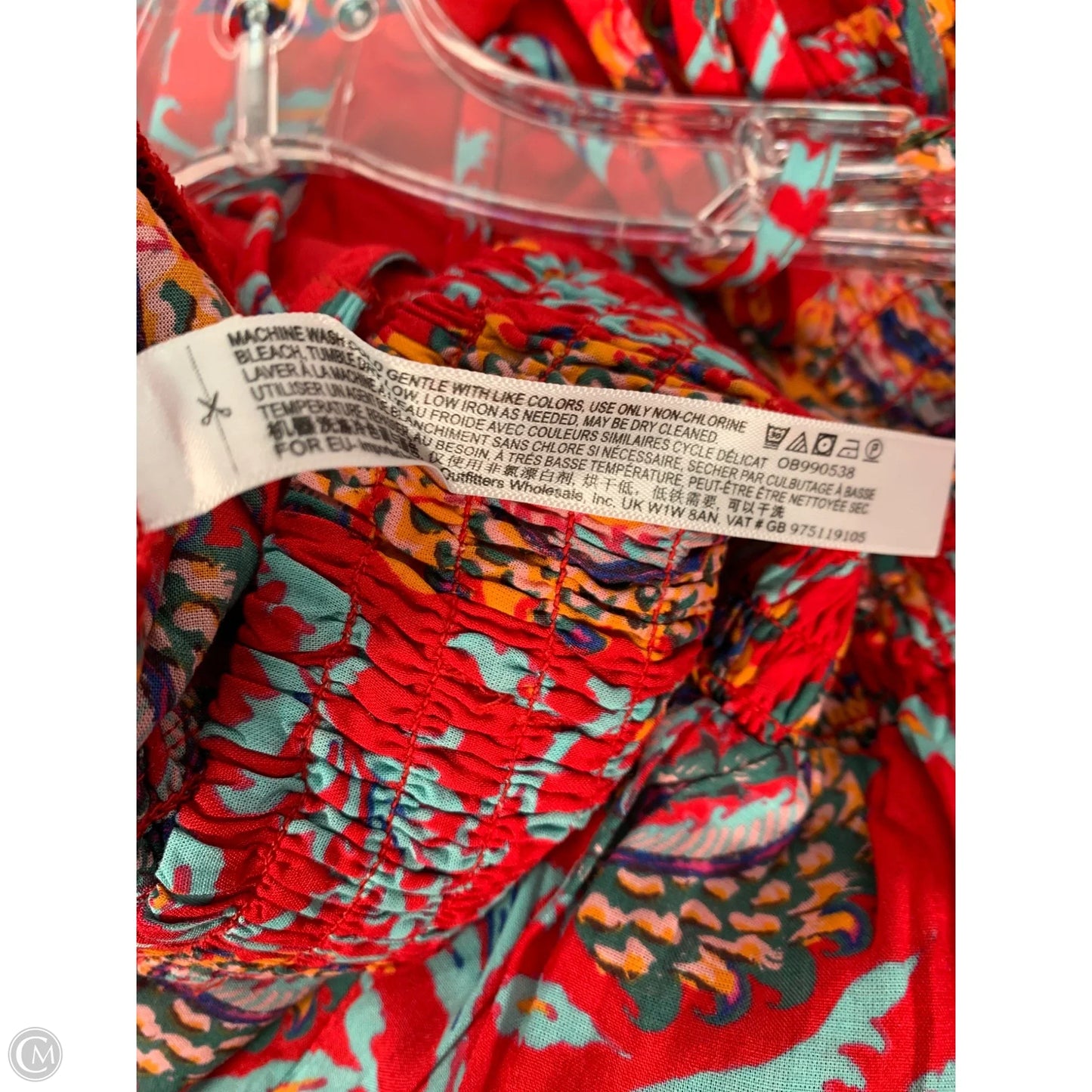 Jumpsuit By Anthropologie In Paisley Print, Size: Xs