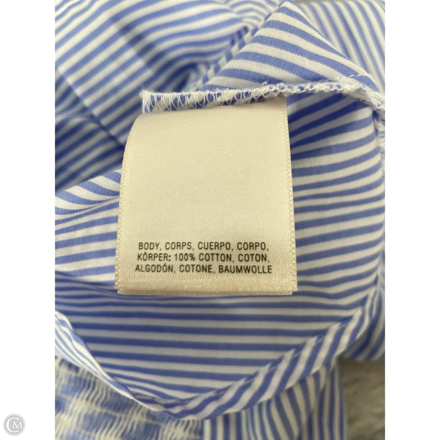 Top Sleeveless By Maeve In Striped Pattern, Size: Xs