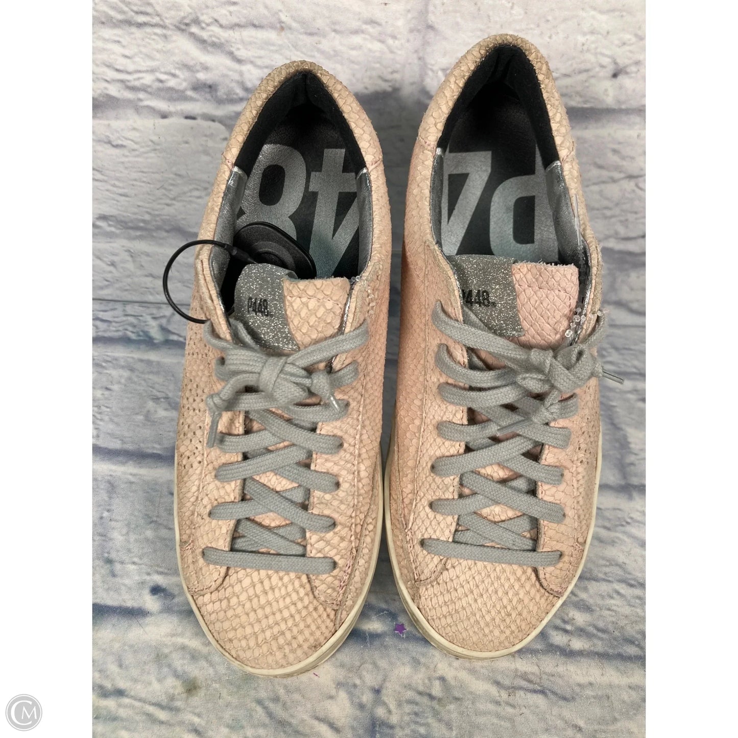 Shoes Sneakers By P448 In Pink, Size: 8.5