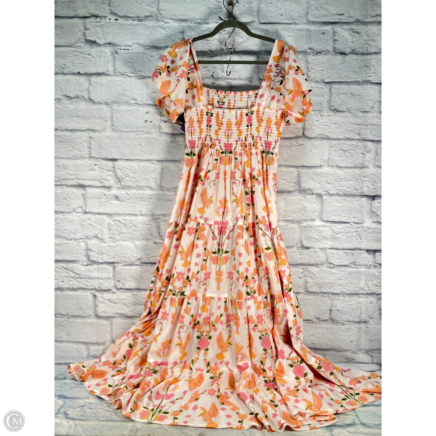 Dress Casual Maxi By Clothes Mentor In Floral Print, Size: M