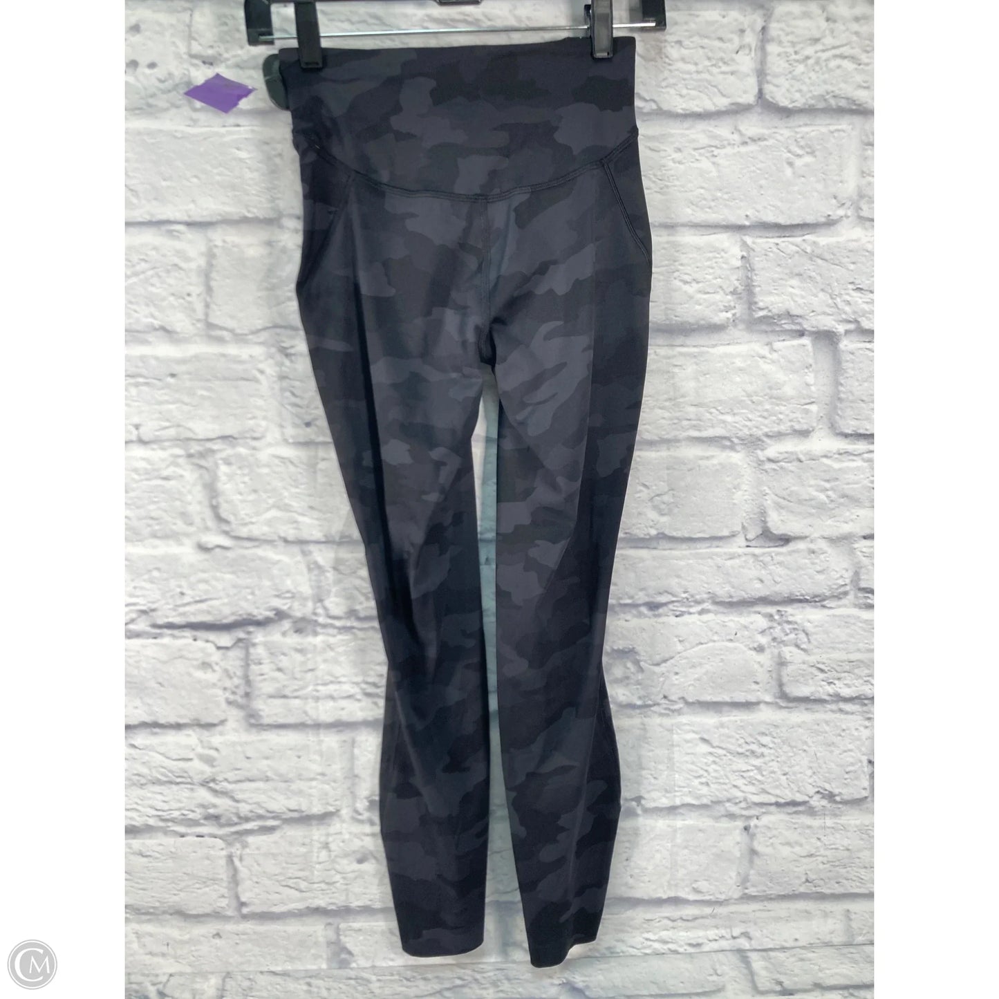 Athletic Leggings By Lululemon In Camouflage Print, Size: 4