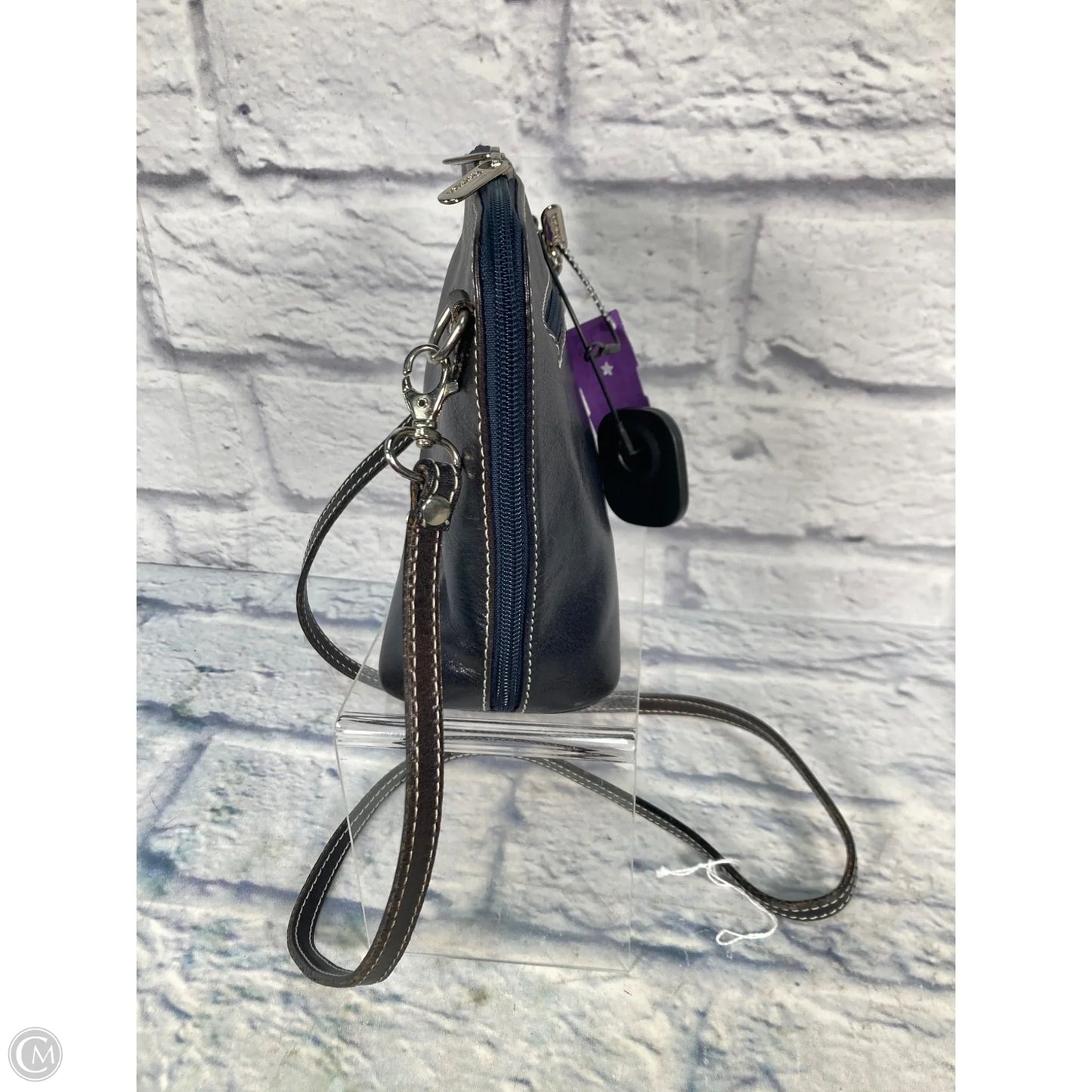 Crossbody Leather By Clothes Mentor, Size: Small