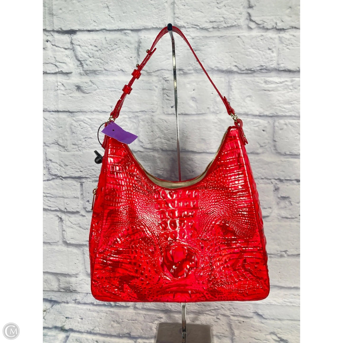 Handbag Designer By Brahmin, Size: Large