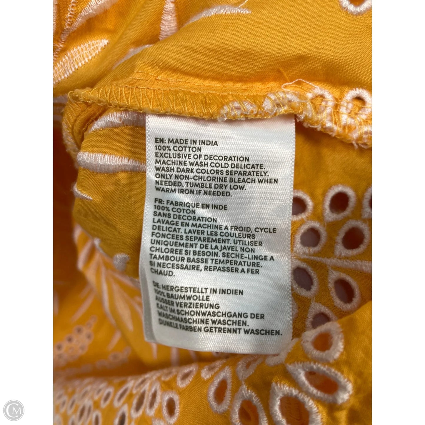 Dress Casual Maxi By Lands End In Orange, Size: S
