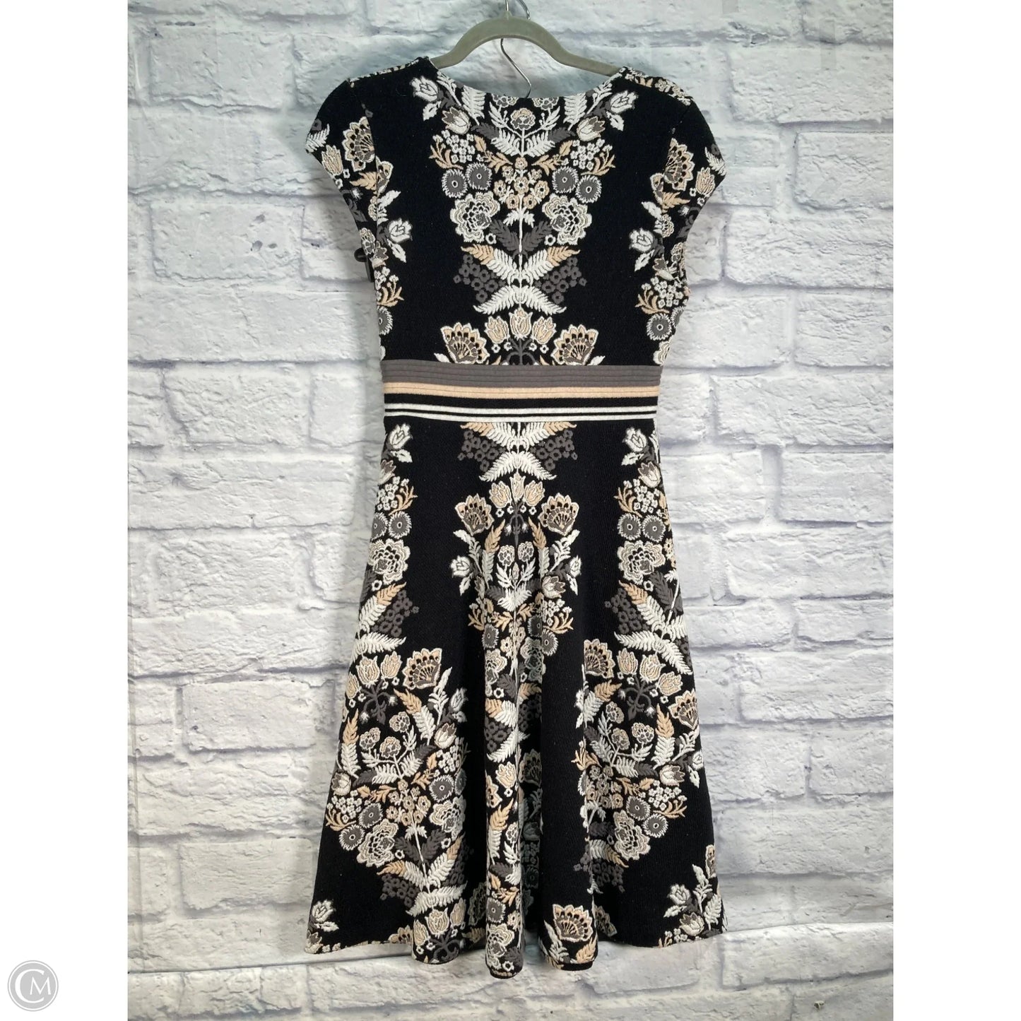 Dress Party Midi By Anthropologie In Floral Print, Size: S