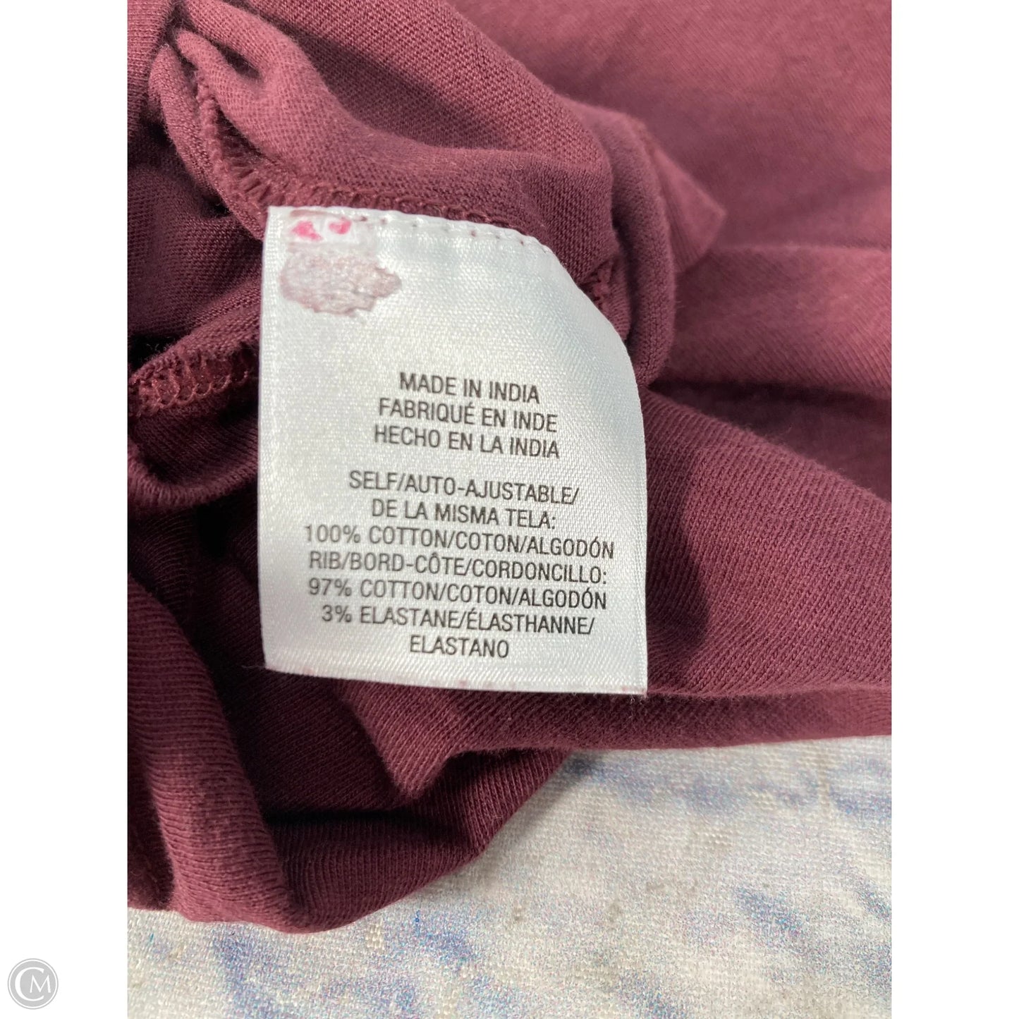 Top Long Sleeve By Favorite Daughter In Red, Size: Xs