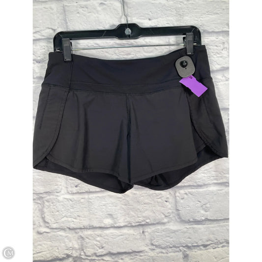Athletic Shorts By Lululemon In Black, Size: 6