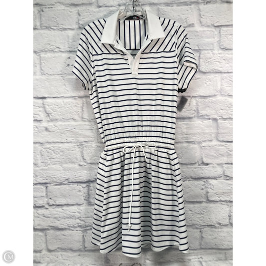 Athletic Dress By Rlx In Striped Pattern, Size: M
