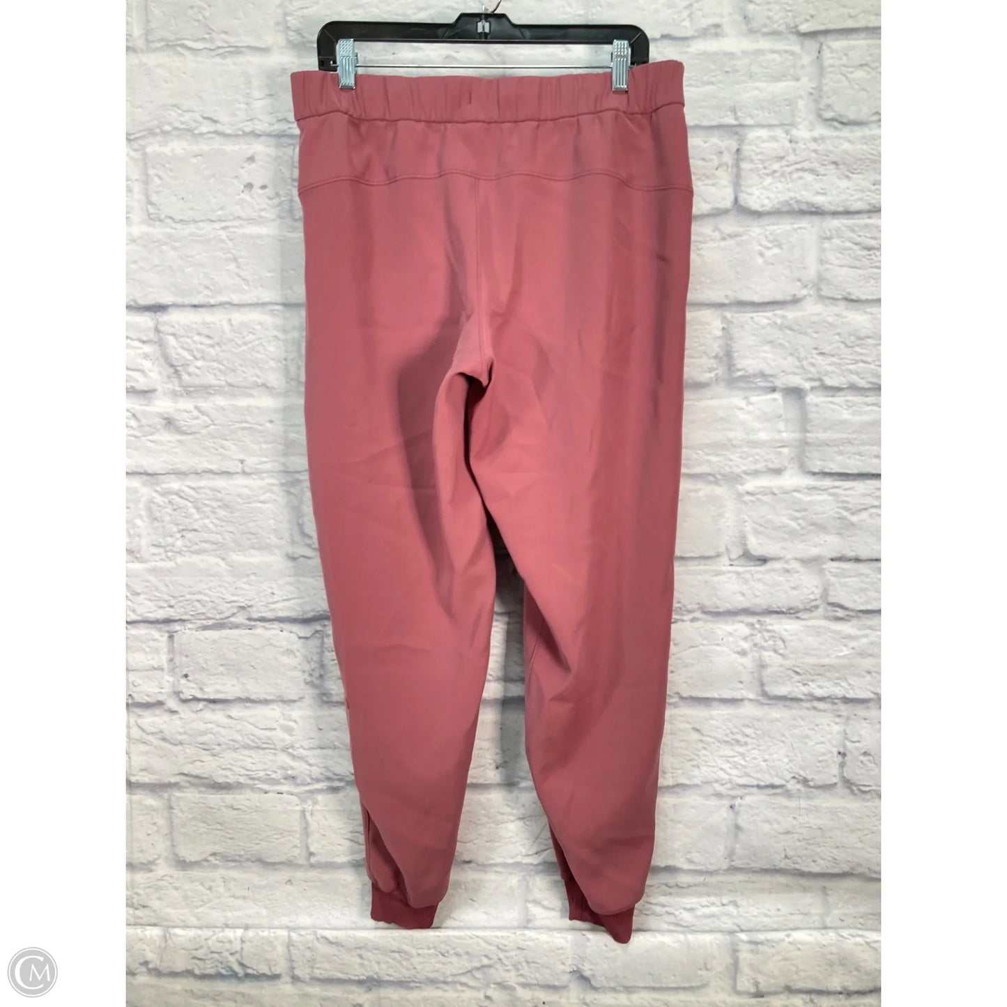 Athletic Pants By Lululemon In Pink, Size: L