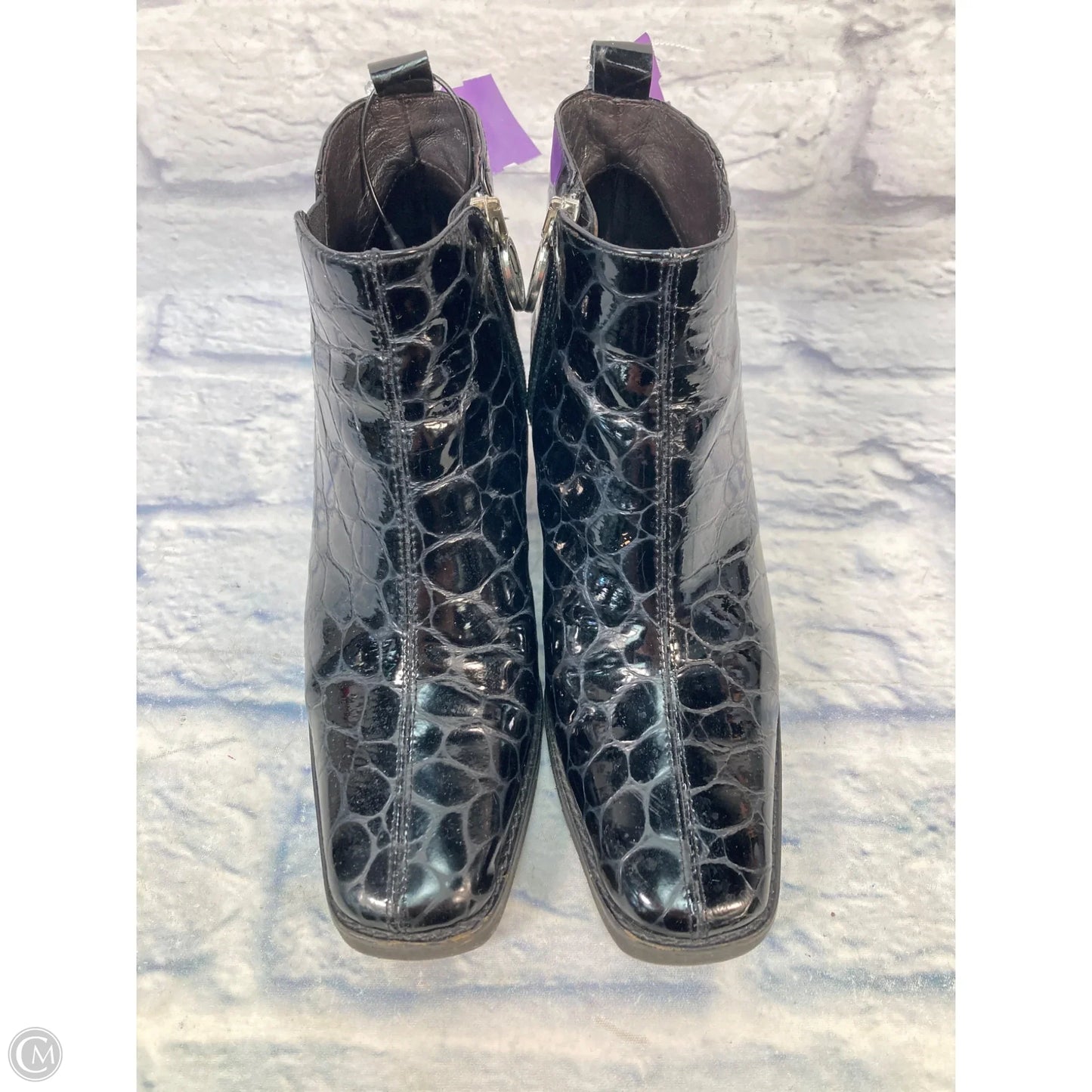 Boots Ankle Heels By Donald Pliner In Black, Size: 7