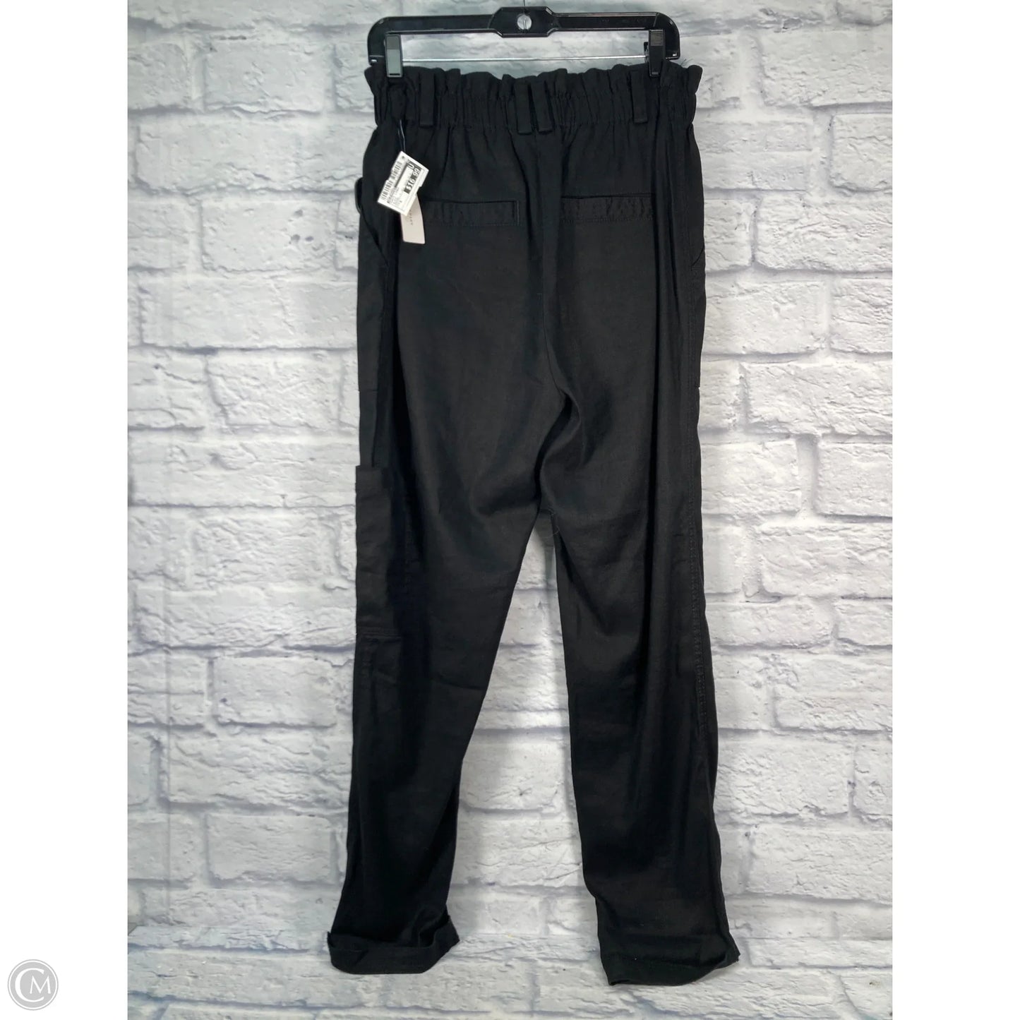 Pants Linen By Elevenses In Black, Size: 6