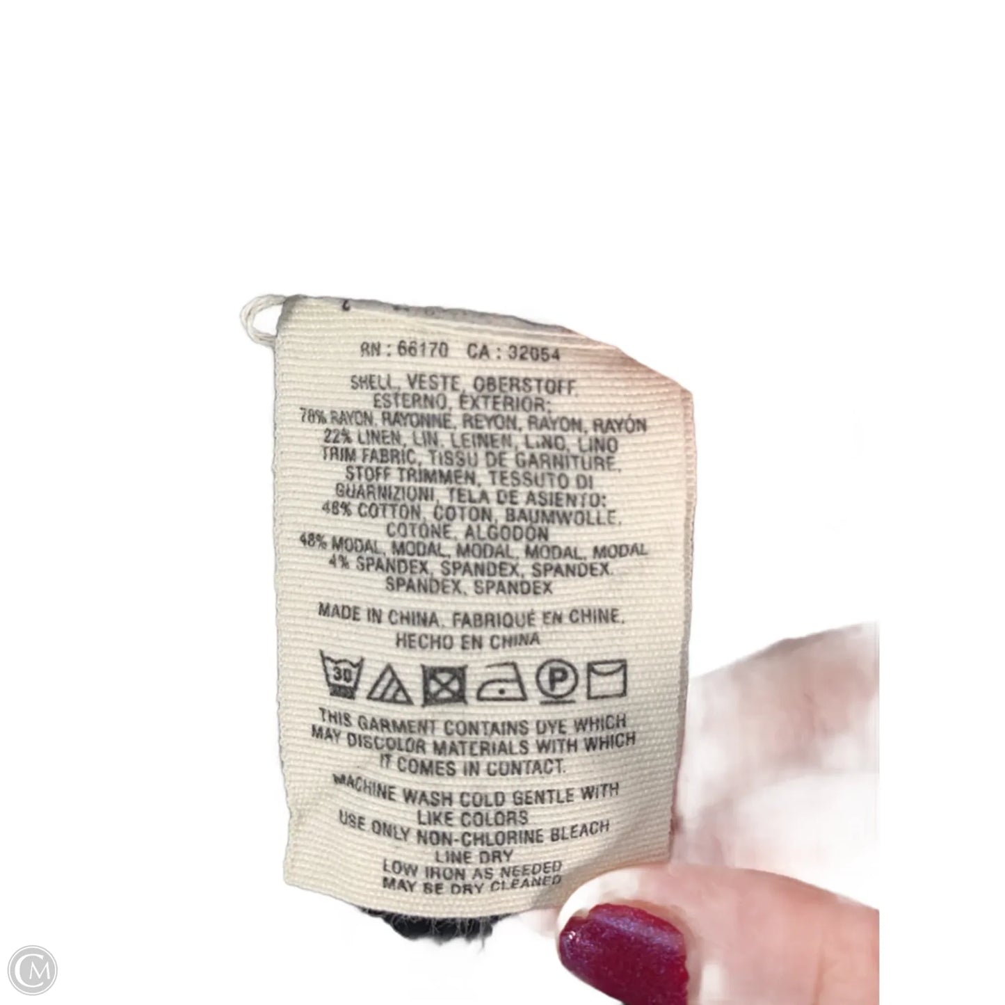 Pants Other By Clothes Mentor In Black & Pink, Size: 10