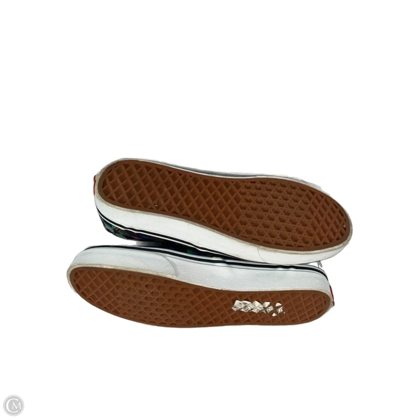 Shoes Sneakers By Vans In Multi-colored, Size: 8