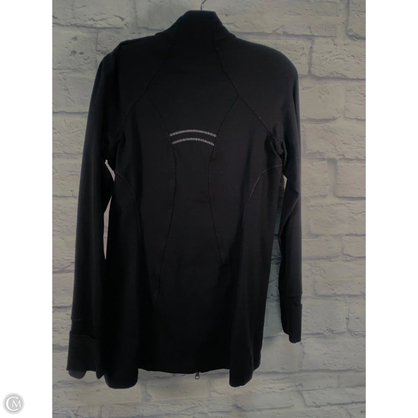 Athletic Jacket By Athleta In Black, Size: M