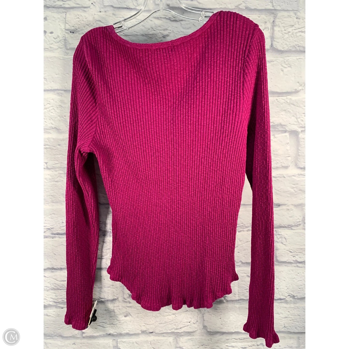 Top Long Sleeve By T.la In Purple, Size: Xl