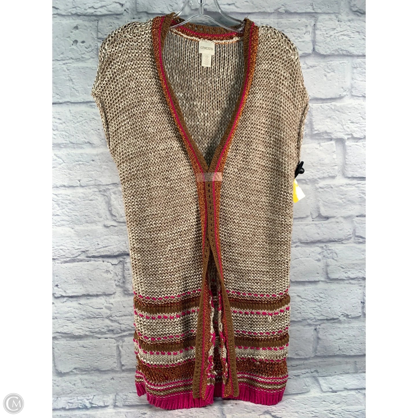 Kimono By Chicos In Brown, Size: S