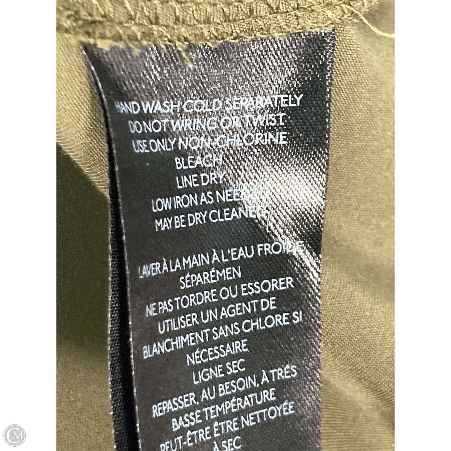 Blouse Long Sleeve By Anthropologie In Green, Size: L