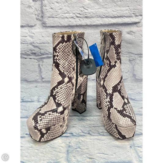 Shoes Heels Platform By Vince Camuto In Snakeskin Print, Size: 7.5