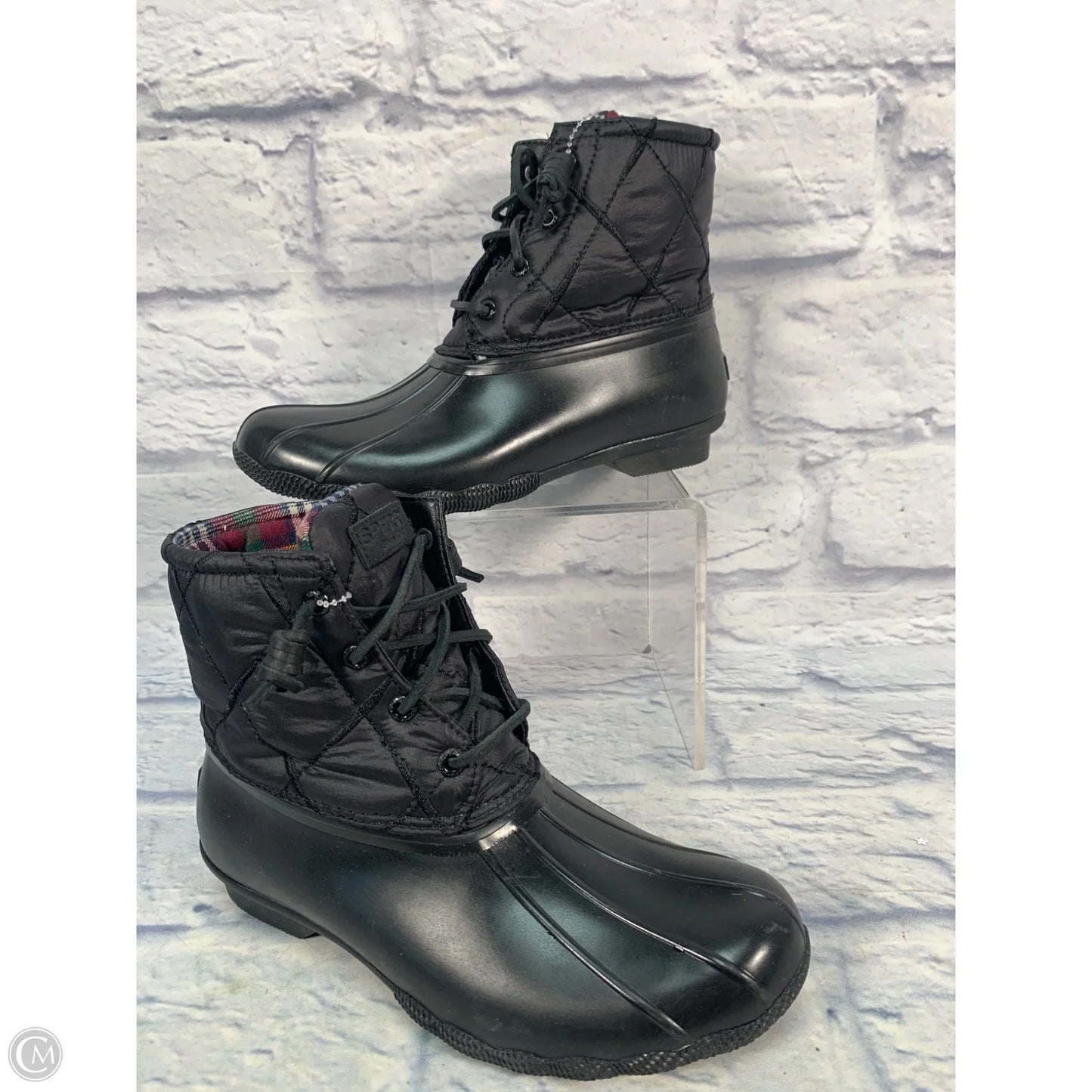 Boots Snow By Sperry In Black, Size: 8