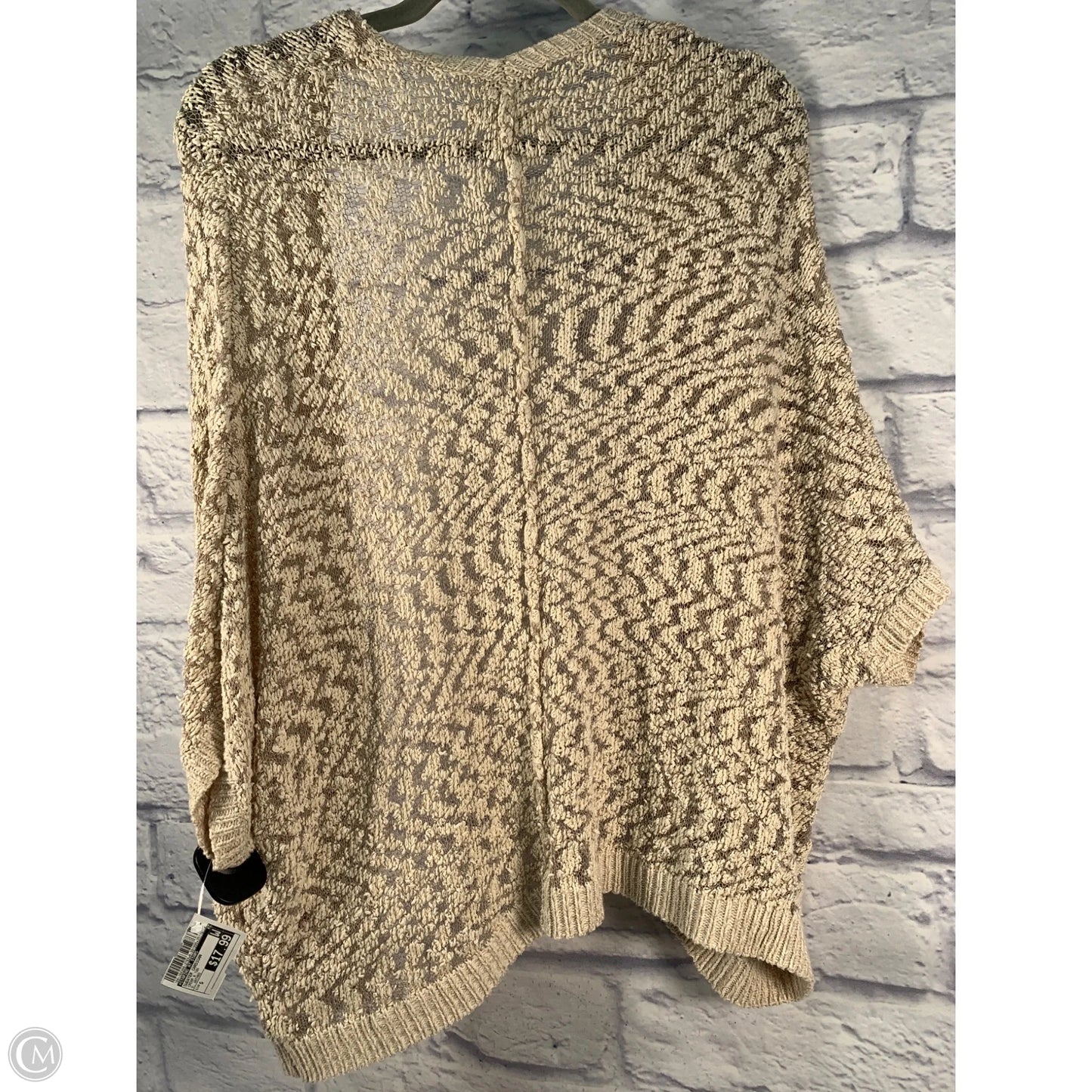 Sweater Cardigan By Staring At Stars In Cream & Tan, Size: S