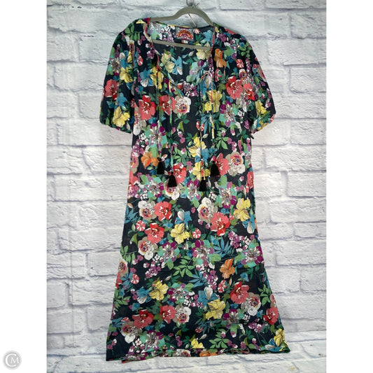 Dress Party Long By Johnny Was In Floral Print, Size: M