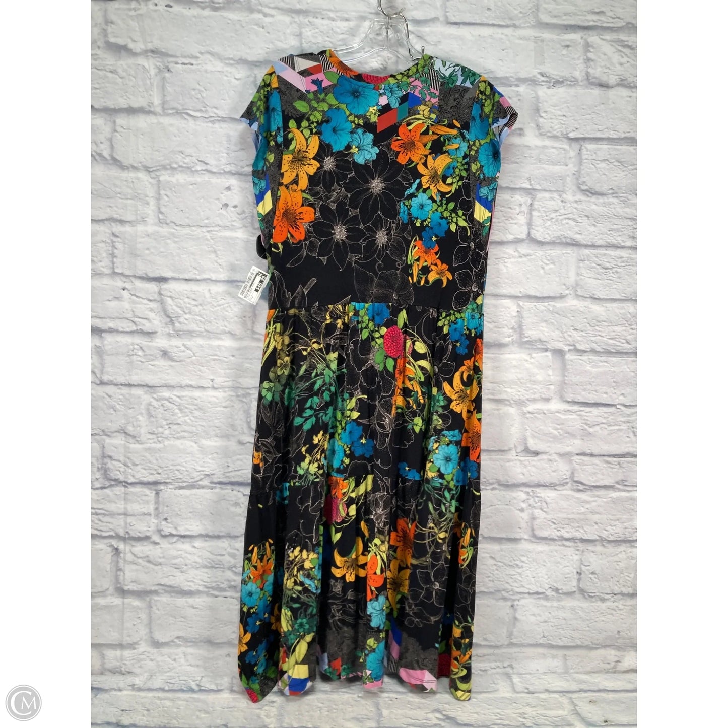 Dress Casual Midi By Johnny Was In Floral Print, Size: M