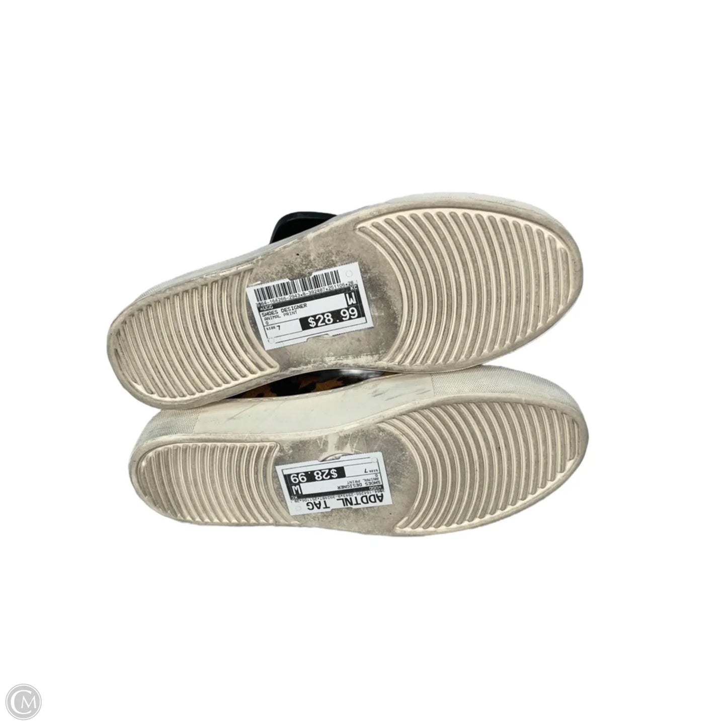 Shoes Designer By Ugg In Animal Print, Size: 7