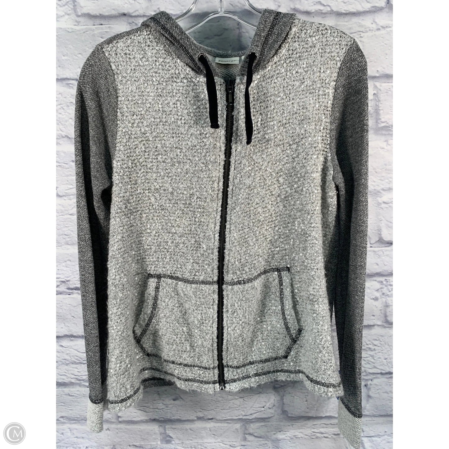 Jacket Other By Chicos In Grey, Size: S