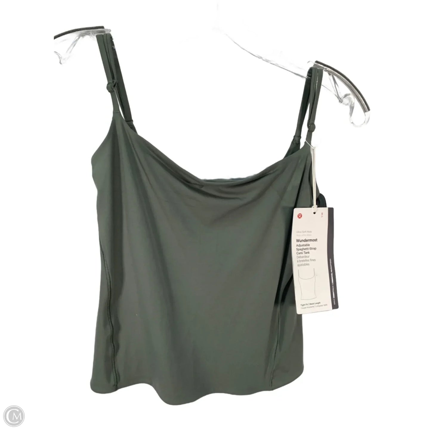 Athletic Tank Top By Lululemon In Green, Size: S