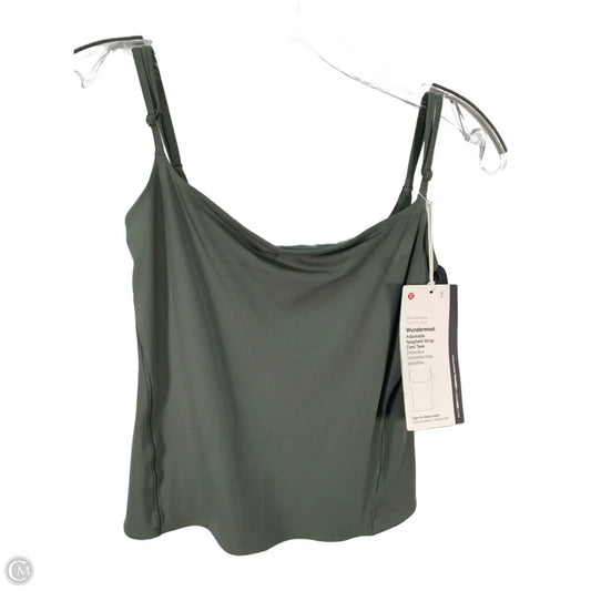 Athletic Tank Top By Lululemon In Green, Size: S